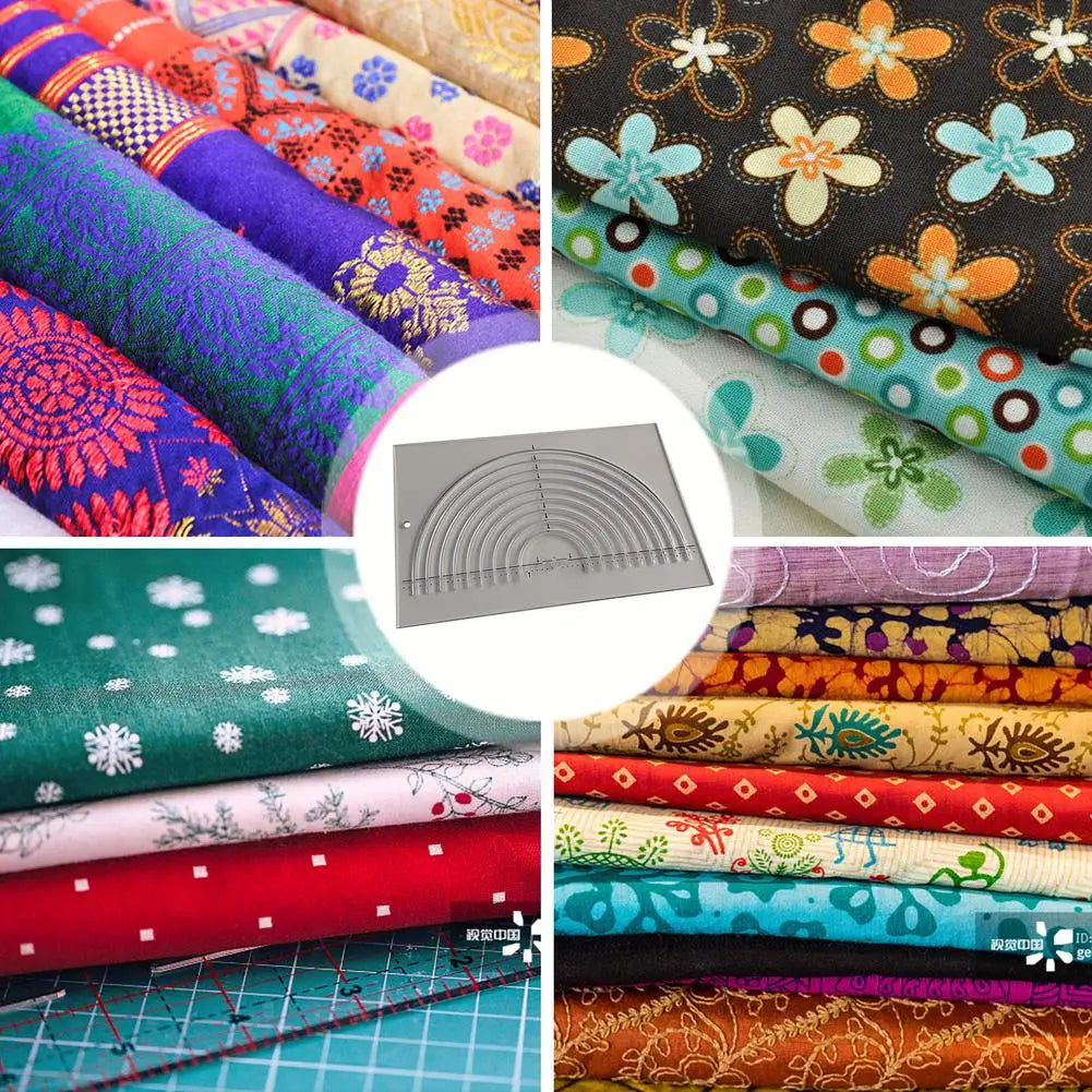 Circle Cutter Rulers - Quilting Templates Patchwork Sewing Ruler