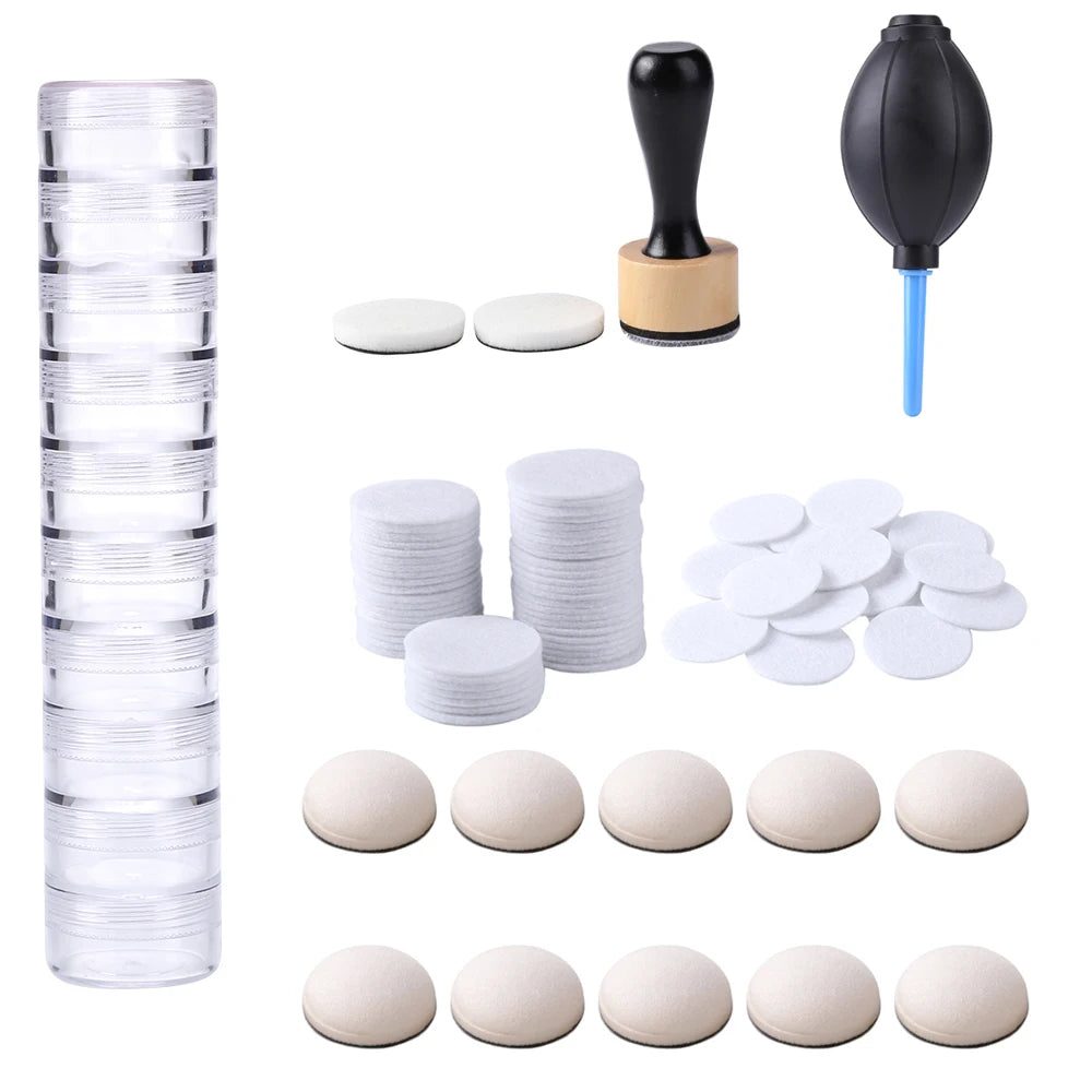 Alcohol Ink Mini Applicator Felts & Mixing Blending Tools