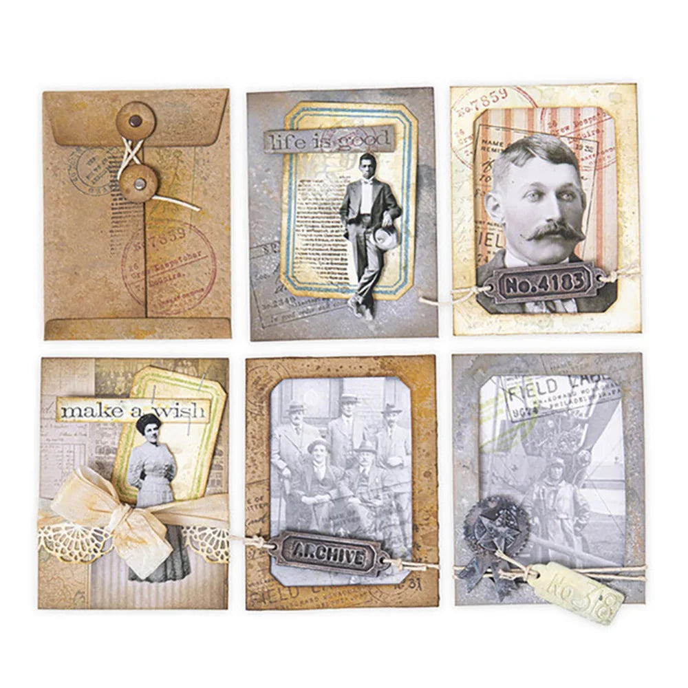 Card Making Scrapbooking Photo Album, Files Tags #s Envelopes Signs &Cutting Dies