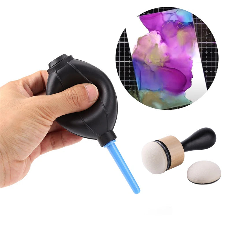 Alcohol Ink Mini Applicator Felts & Mixing Blending Tools
