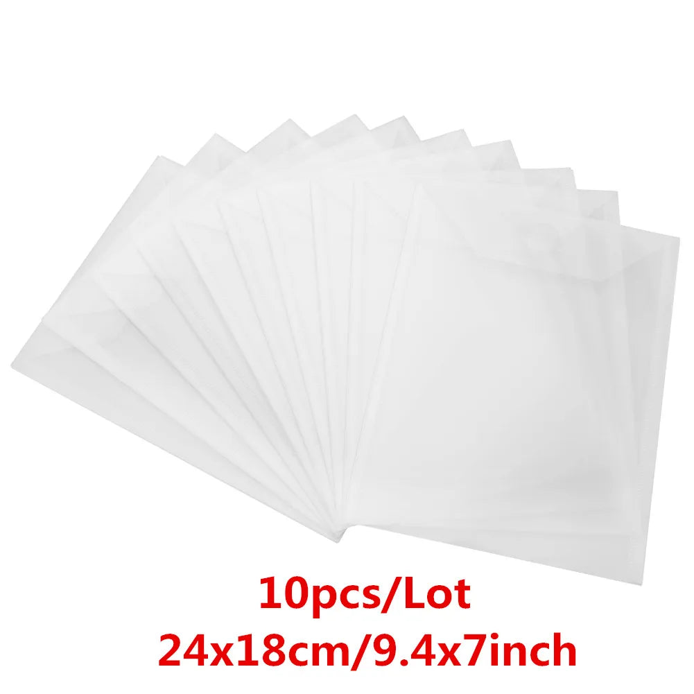 Plastic Storage Envelopes For Cutting Dies Stamp Storage DIY Scrapbooking Tool