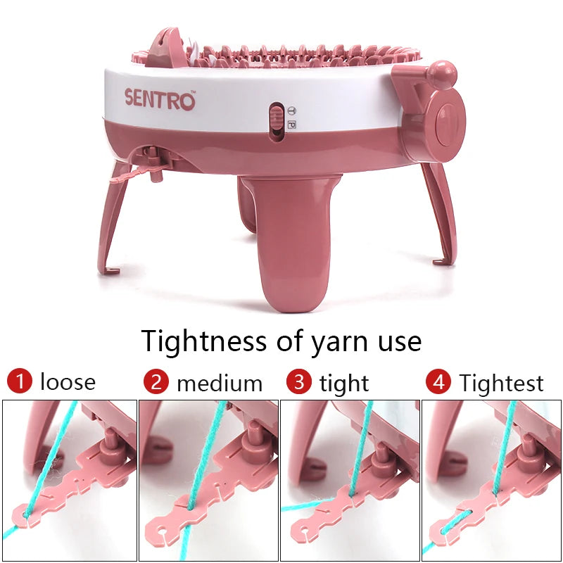 SENTRO 40/48Needle Knitting Machine-Dual Knit Loom Kit