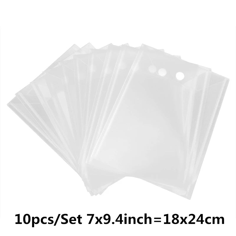 Plastic Storage Envelopes For Cutting Dies Stamp Storage DIY Scrapbooking Tool