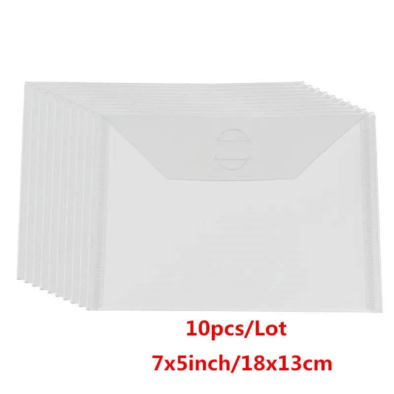 Plastic Storage Envelopes For Cutting Dies Stamp Storage DIY Scrapbooking Tool