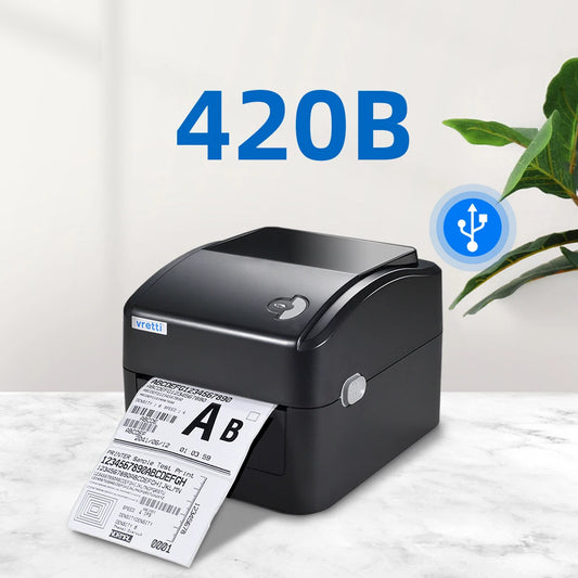 USB Direct Thermal Label Printer Shipping Express Barcode