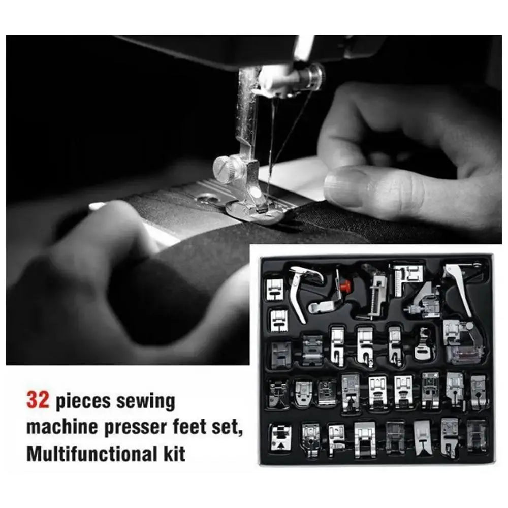 Sewing Machine Presser Feet Craftsmanship Zipper Installation Embroidery Leatherwork