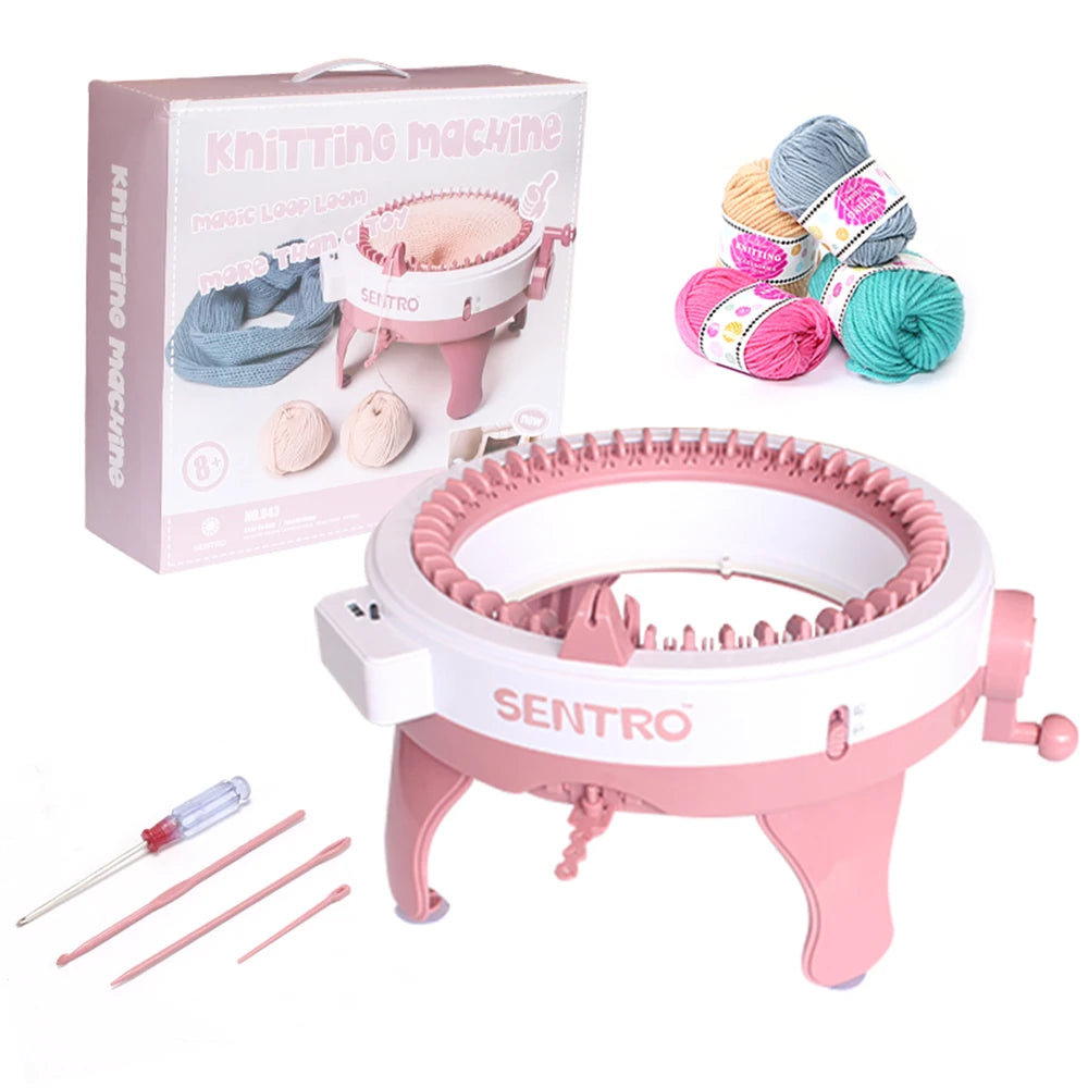 SENTRO 40/48Needle Knitting Machine-Dual Knit Loom Kit