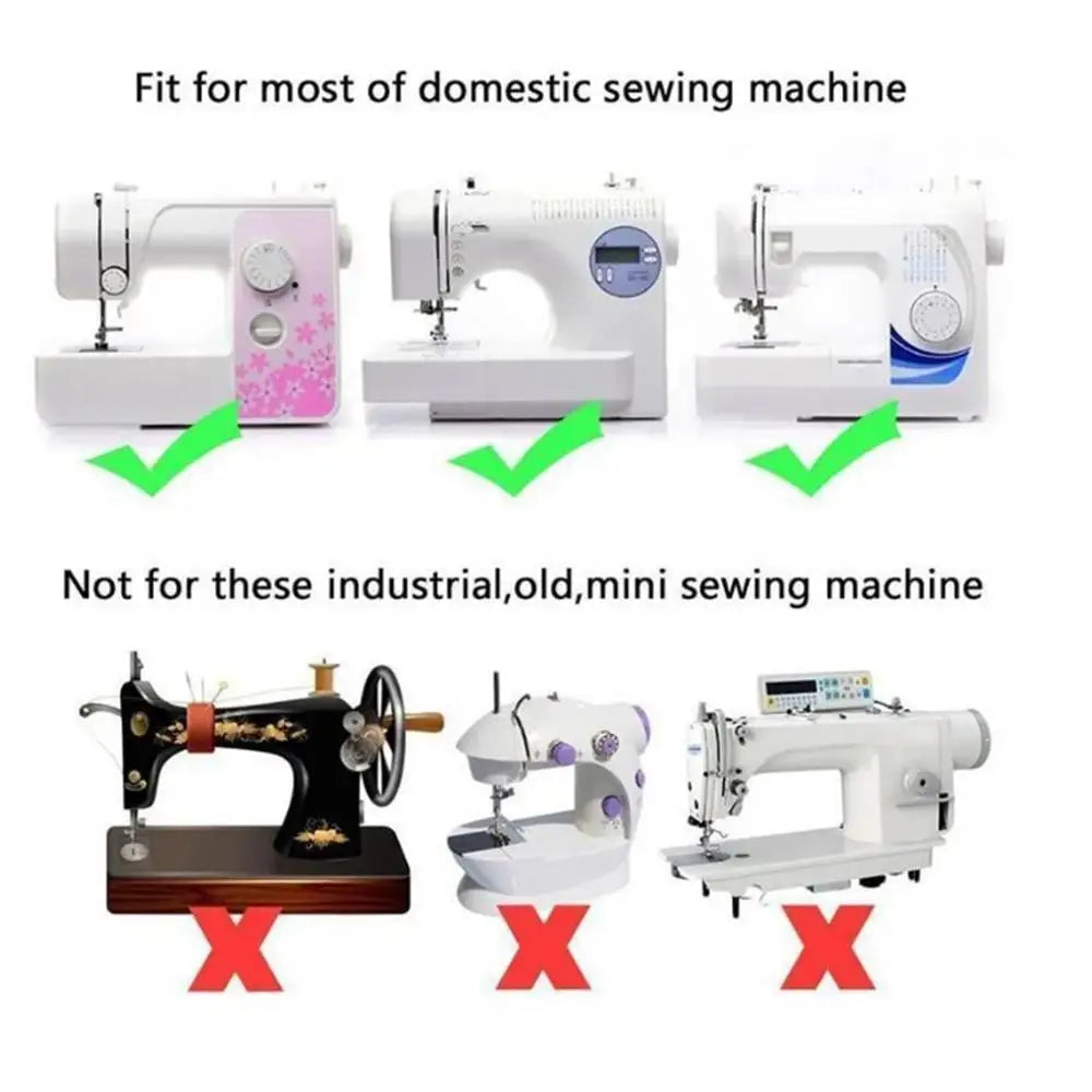 Sewing Machine Presser Feet Craftsmanship Zipper Installation Embroidery Leatherwork