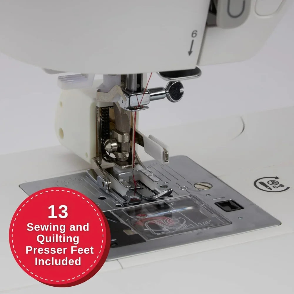 SINGER | 9960 Sewing & Quilting Machine With Accessory Kit, Extension Table - 600 Stitches & Electronic Auto Pilot Mode