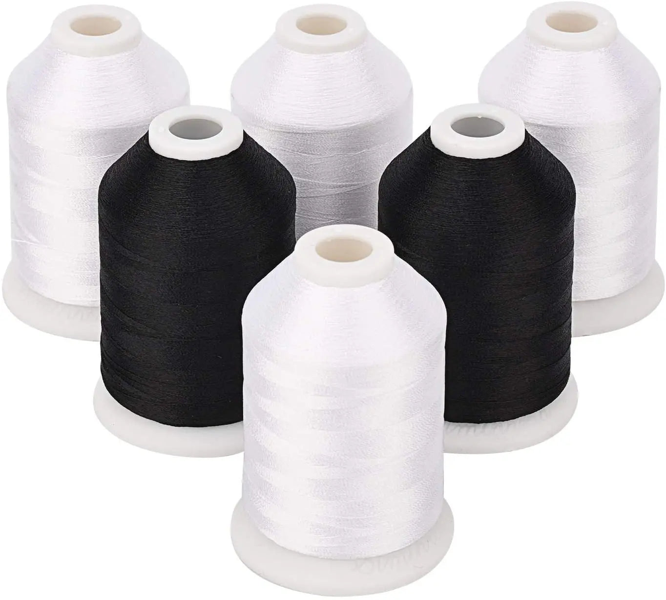 Poolin Polyester Thread 120D/2 1000m/1100Y 30 Colors Suitable for Homeuse Embroidery Machine Small Thread Box Set