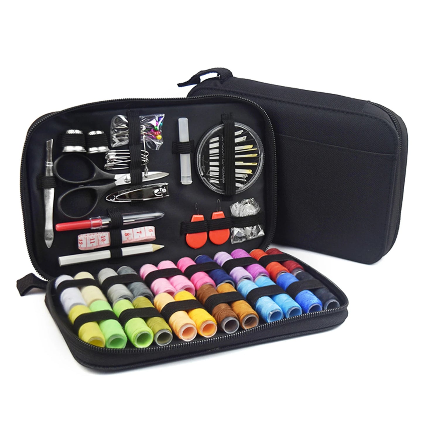 Sewing Accessories Kit, Repair Handmade, 24-Color Spools of Thread