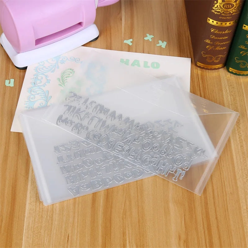 Plastic Storage Envelopes For Cutting Dies Stamp Storage DIY Scrapbooking Tool